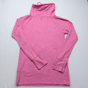 prAna Ember Cowl Hoodie (also referred to as the Ember Pullover), Azalea color